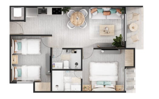 CondoHotel con  parque acuático en construcción en Punta Cana