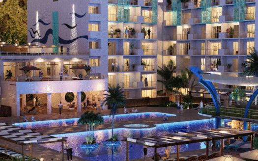 CondoHotel con  parque acuático en construcción en Punta Cana